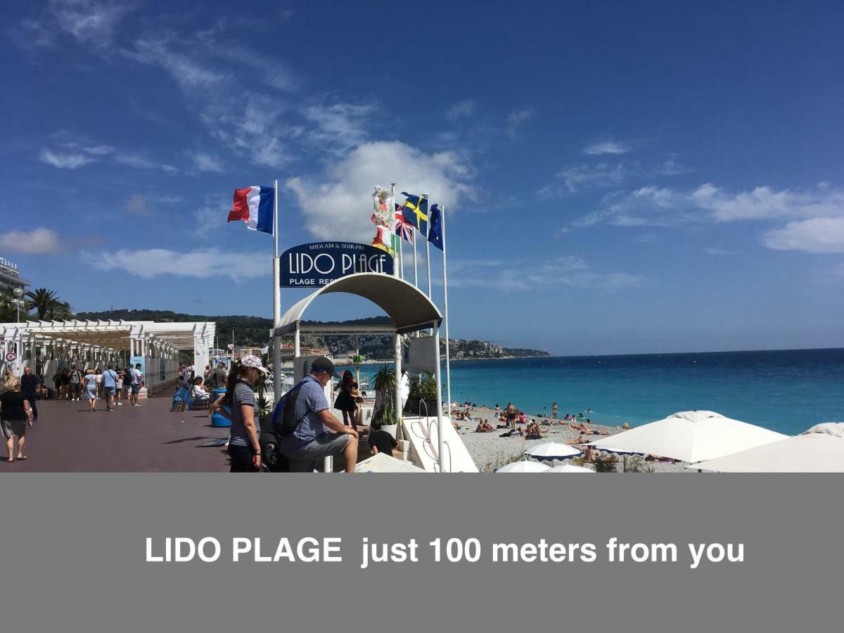 Quiet Flat Next To The Beach Nice Bagian luar foto